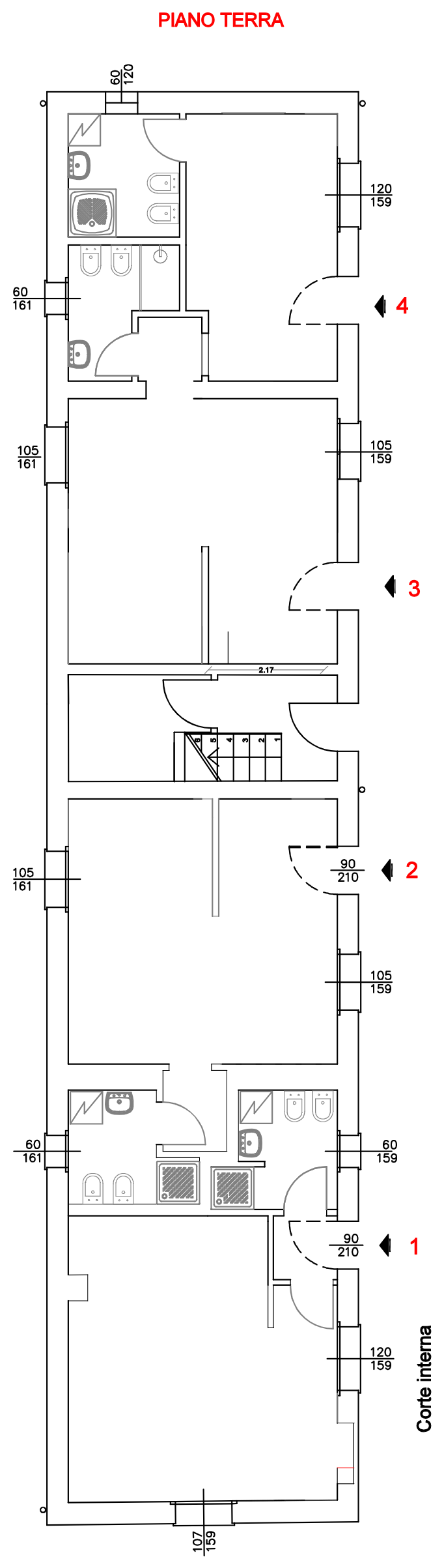 Pianta piano terra